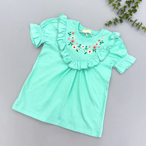 تیشرت یقه گلدوزی غزل - Image 5