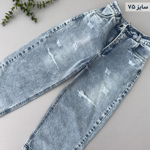 شلوار جین بگ زاپ‌دار ریان