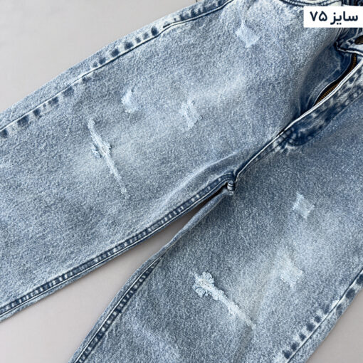 شلوار جین بگ زاپ‌دار ریان - Image 2