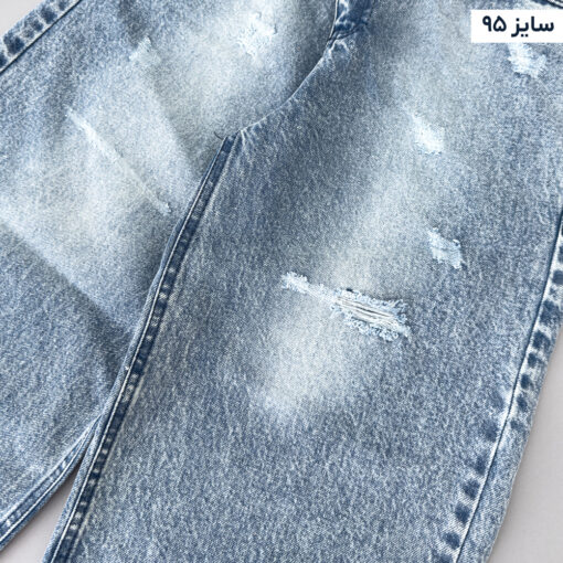 شلوار جین بگ زاپ‌دار ریان - Image 11
